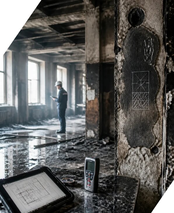Обследование зданий после пожара в Таре от 15432 р. | ЭкспертизаРоссия