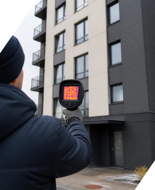 Тепловизионное обследование зданий в Таре от 5144 р. | ЭкспертизаРоссия